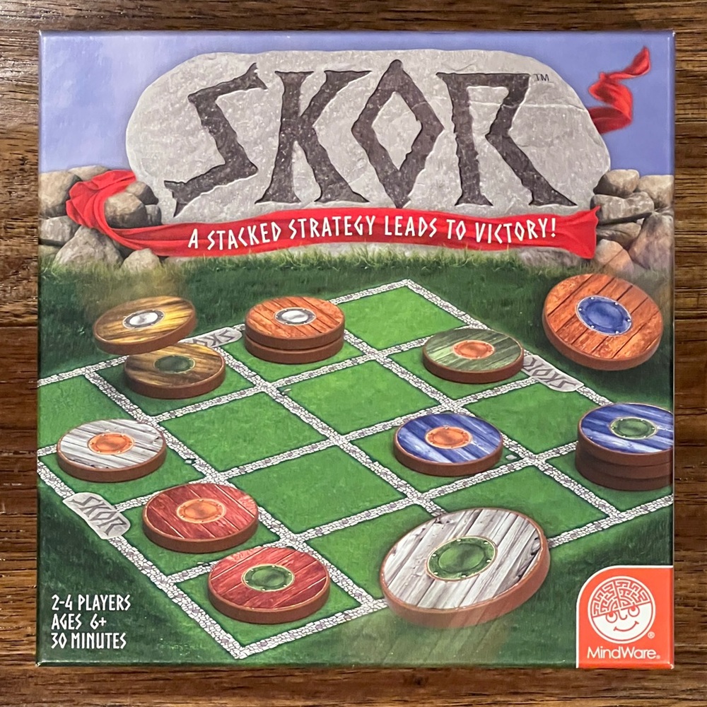 New! Skor Stacking Strategy Board Game — Fun for the Whole Family!